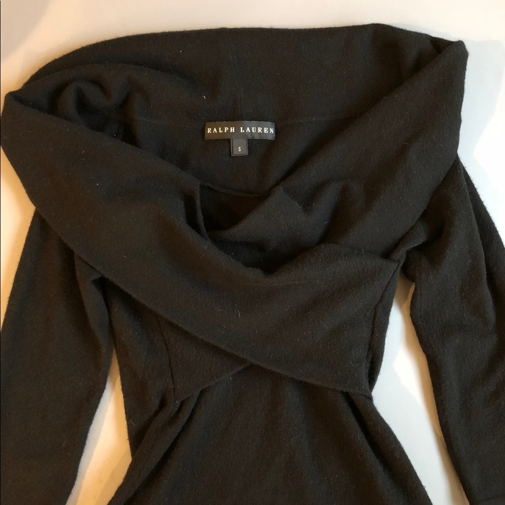 COPY - RALPH LAUREN off the shoulder sweater